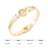 Women's Luxury Designer Bangle Stainless Steel Tree of Life Cuff Bracelet for Women
